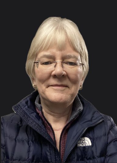 Membership Secretary of the Lichfield Society of Artists, Liz Thomas